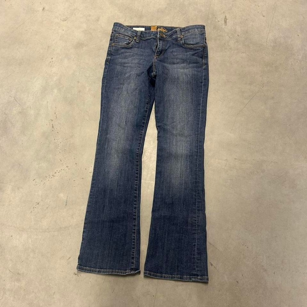 Y2K Dark Wash Flared Wide‎ Leg Fall Essential Bootcut Jeans